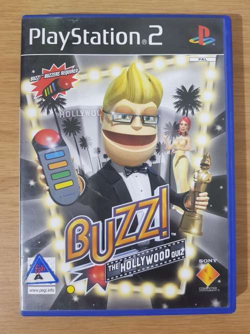 Buzz! The Hollywood Quiz- Ps2- Complete