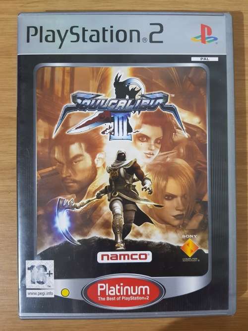 Soul Calibur 3(Platinum)-Ps2- Complete