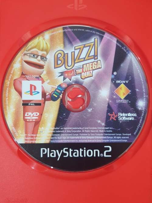Buzz! The Mega Quiz- Ps2