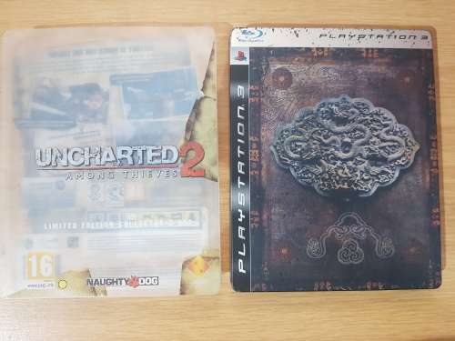Uncharted 2 Collector`s Box- Ps3- Complete