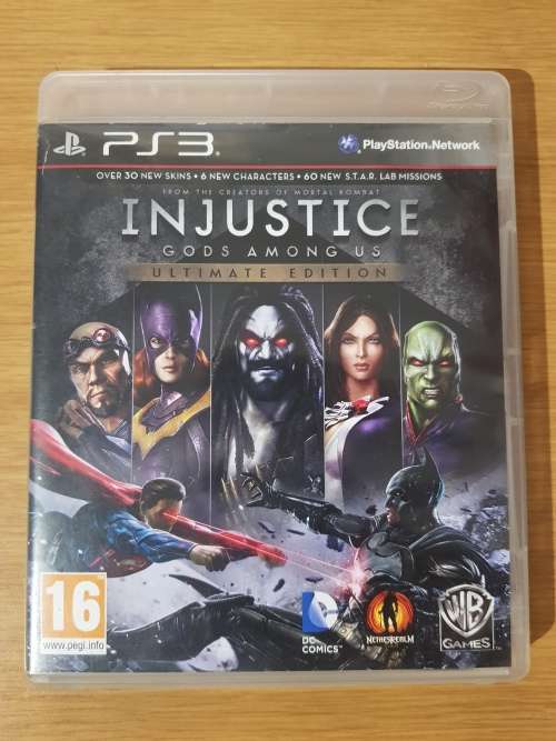 Injustice Gods Among Us(Ultimate Ed.)- Ps3- Complete