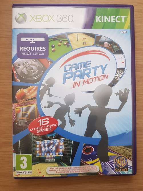 Game Party in Motion- Xbox360- Complete