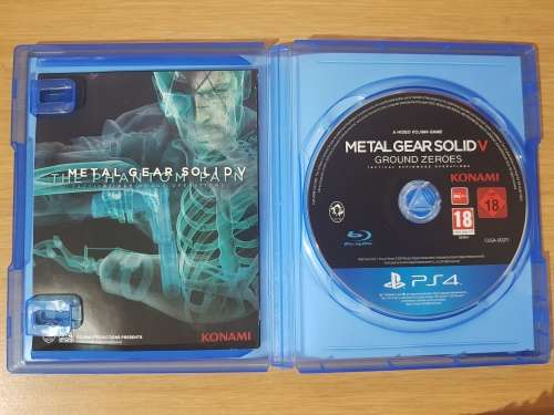 Metal Gear Solid 5: Ground Zeroes- Ps4- Complete