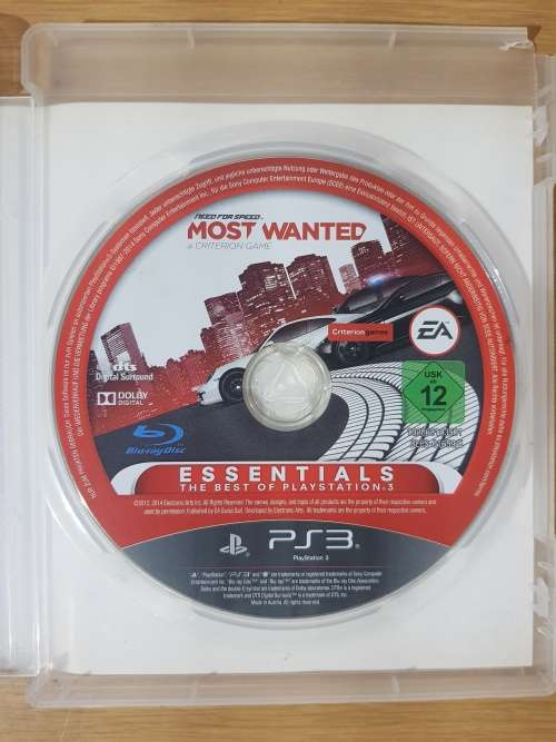 Need for Speed: Most Wanted(Essentials)- Ps3