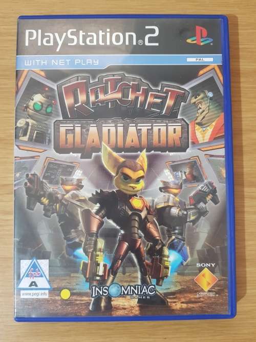 Ratchet Gladiator- Ps2- Complete