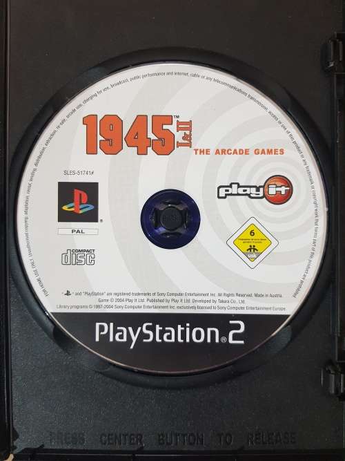 1945 1 & 2: The Arcade Games- Ps2