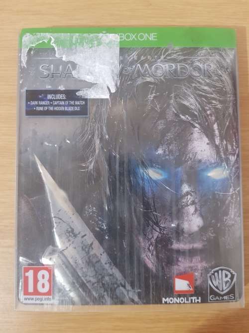 Shadow of Mordor(Steelbook)- Xbox1- Complete