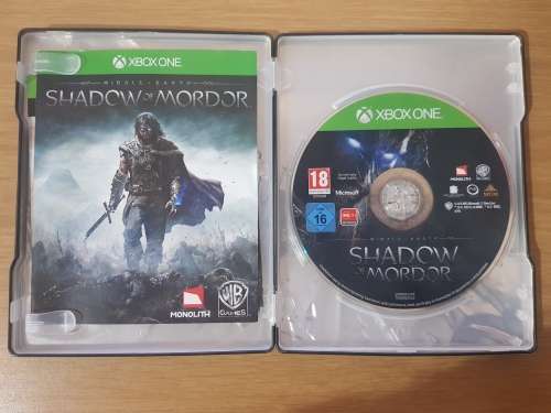 Shadow of Mordor(Steelbook)- Xbox1- Complete
