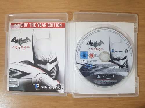 Batman Arkham City(Game of the Year Ed.)- Ps3- Complete