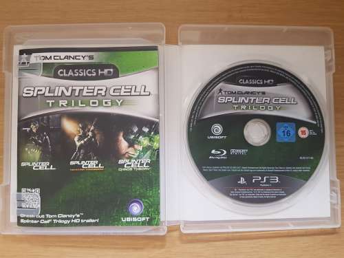 Splinter Cell Trilogy- Ps3- Complete