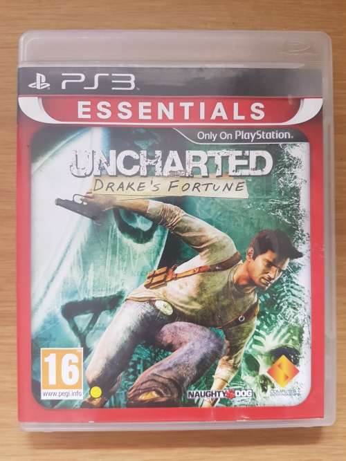 Uncharted: Drake`s Fortune (Essentials)- Ps3- Complete