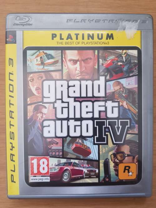 Grand Theft Auto 4 (Platinum)- Ps3