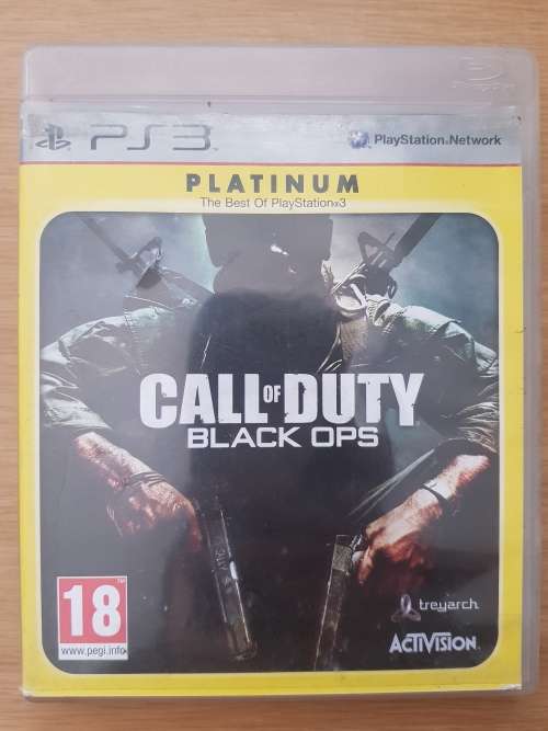 Call of Duty Black Ops (Platinum)- Ps3- Complete