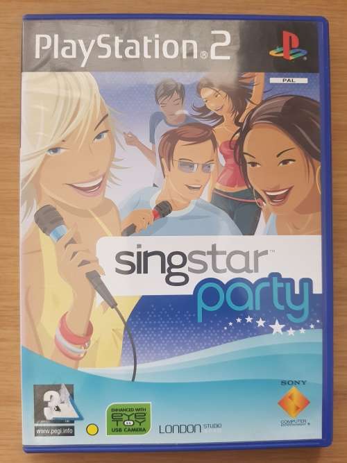 Singstar Party- Ps2- Complete