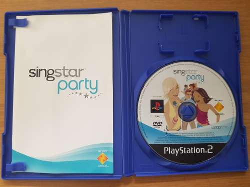 Singstar Party- Ps2- Complete