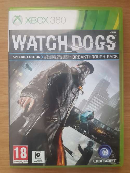 Watchdogs (Special Ed.)- Xbox 360- Complete