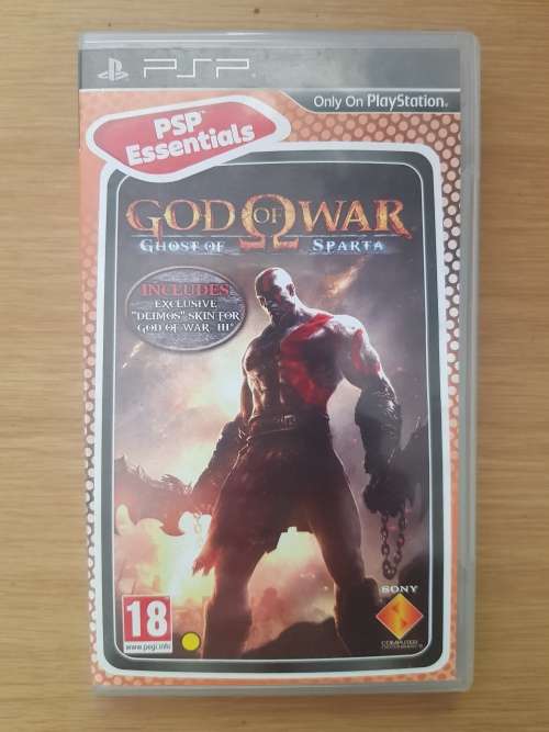 God of War: Ghost of Sparta (Essentials)- PsP- Complete