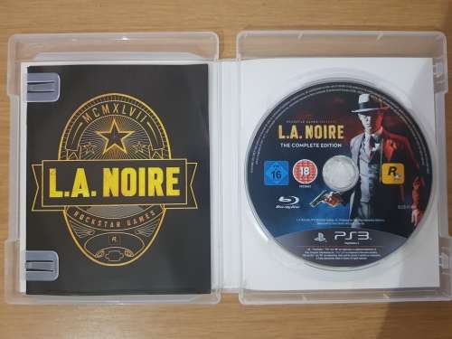LA Noire (Complete Ed.)- Ps3- Complete