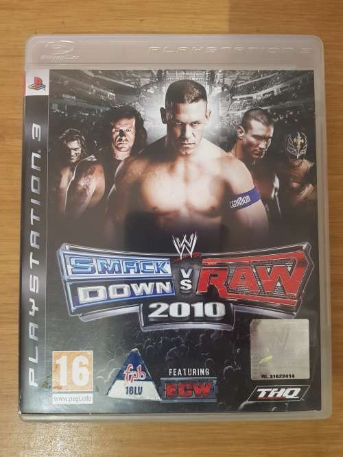 Smackdown vs. Raw 2010- Ps3- Complete