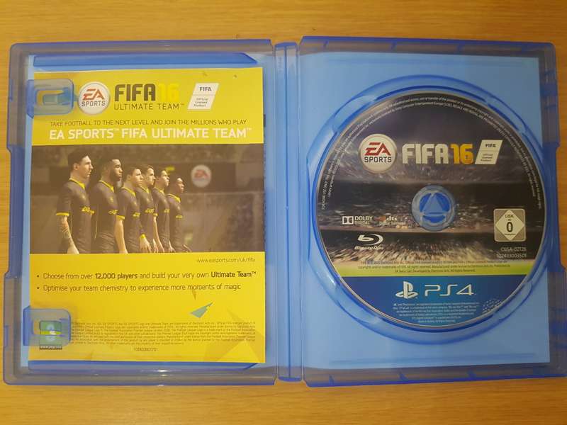 Fifa 16 (Deluxe Ed.)- Ps4- Complete