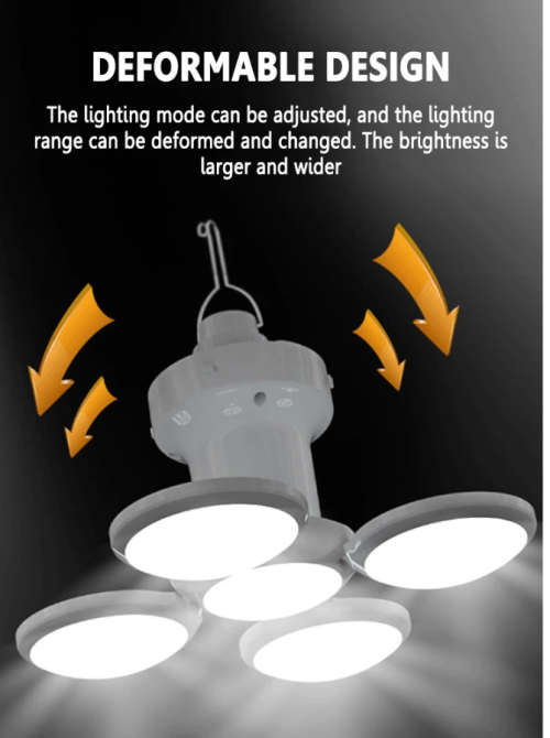 LED Solar Torch USB Rechargeable Outdoor Camping Lamp Emergency Lights Waterproof Night Light