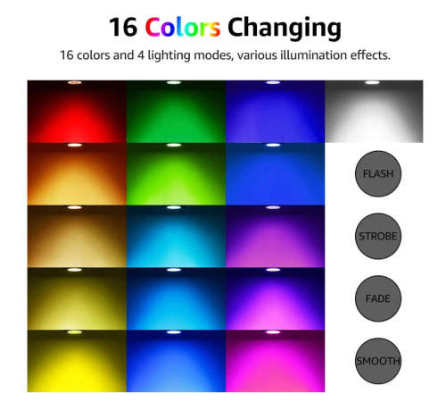 LED RGB Light Bulb Dimmable 3W LED Lamp Remote Control Colorful Changing Bulb Led Lampada Decor Home