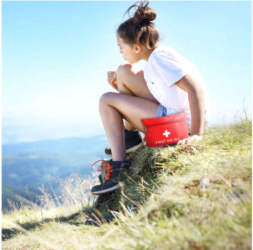 Large First Aid Kits Portable Outdoor Survival Disaster Climbing Reusable Backpacking Tools