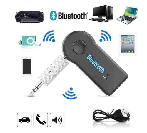 2 in 1 Wireless Bluetooth 5.0 Receiver Transmitter Adapter 3.5mm Jack For Car Music Audio Aux