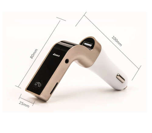 USB Car Charger Wireless Bluetooth FM Transmitter Hands Free Kit Music MP3 Player Support TF Card