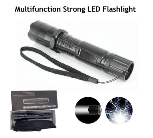 1101 Type Light Flashlight Plus (Stun Gun) with rechargable battery