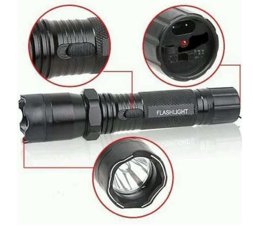 1101 Type Light Flashlight Plus (Stun Gun) with rechargable battery