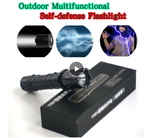 1101 Type Light Flashlight Plus (Stun Gun) with rechargable battery