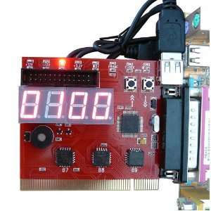 PCI & LPT port 4 bits diagnostic post card - MOTHERBOARD TESTER - PROFESSIONAL TOOL
