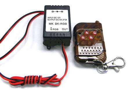 Wireless Remote Control Module For Car LED Bulbs Strips Strobe Flash