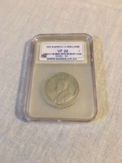 *KEY DATE* 1925 South Africa 2 1/2 SHILLING SANGS VF20