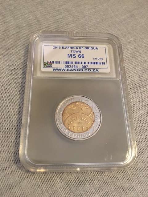 2015 SOUTH AFRICA R5 GRIQUA MS66