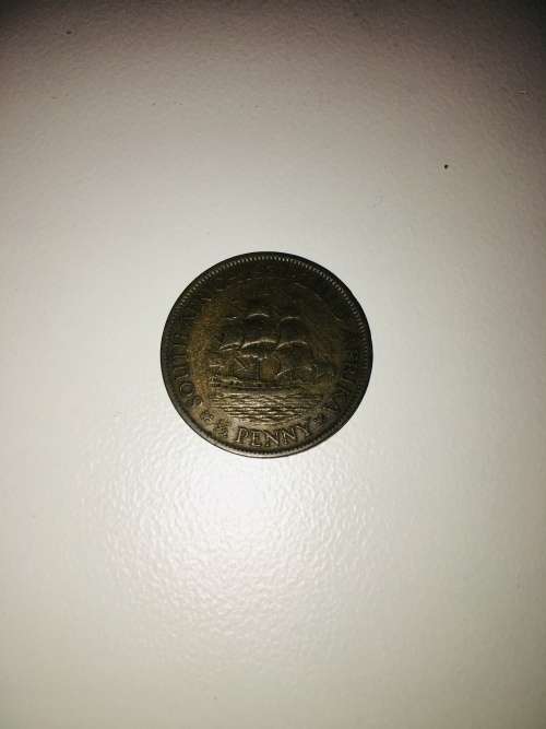 1931 ZUID AFRIKA 1/2 PENNY