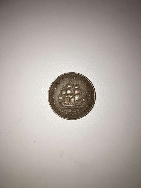 1930 1/2d HALF PENNY SOUTH AFRICA GEORGEIVS