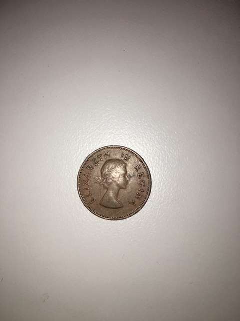 1953 1/2d HALF PENNY SOUTH AFRICA