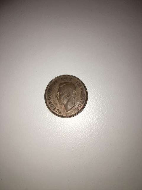 1946 1/2d HALF PENNY SOUTH AFRICA