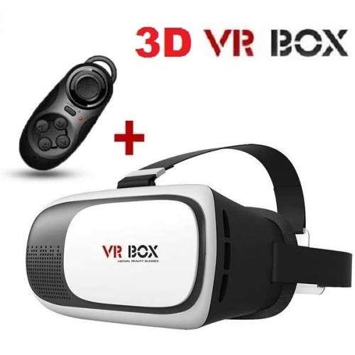 3D VR Box with bluetooth remote. Enjoy 3D Movies, Games and more. For 3.5" - 6.0" Smart Phones