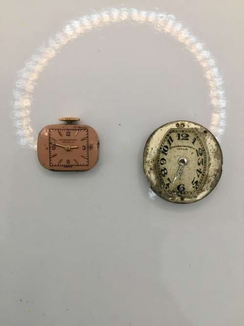 Vacheron and IWC movements and dials