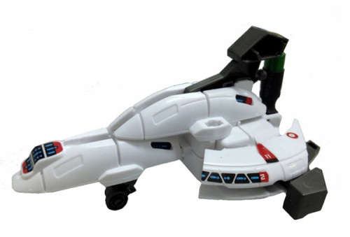 7 In 1 Solar Power Space Fleet Pattern Building Block Assembling DIY