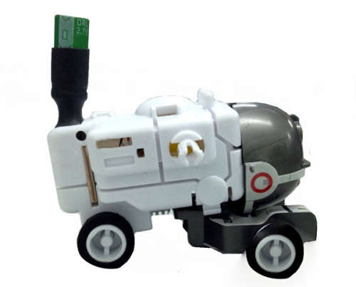 7 In 1 Solar Power Space Fleet Pattern Building Block Assembling DIY
