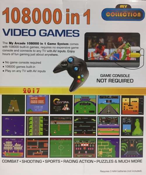 108000 IN 1 VIDEO GAMES (NEW ARRIVAL)
