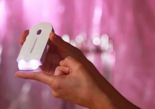 YES Finishing Touch Free Hair Remover with Laser Sensor Light Safely Shaver