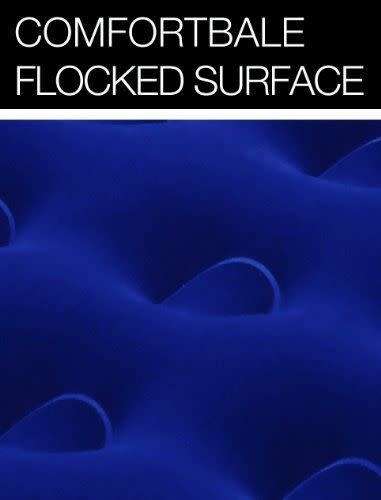 Double Air Bed Inflatable Matress Flocked Camping Comfort
