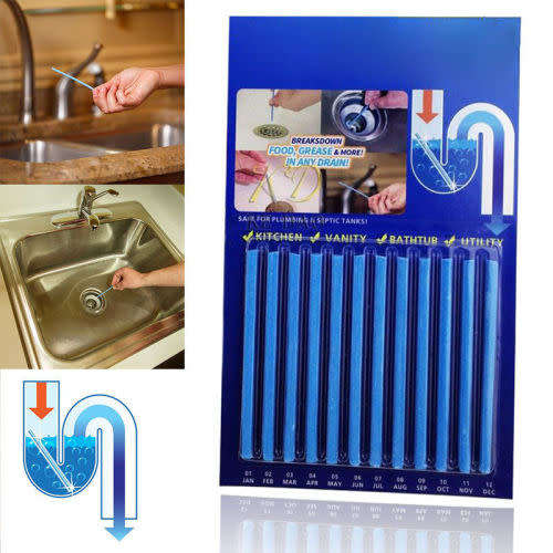 Sani Sticks Keeps Drains And Pipes Clear And Odor Free As Seen On TV