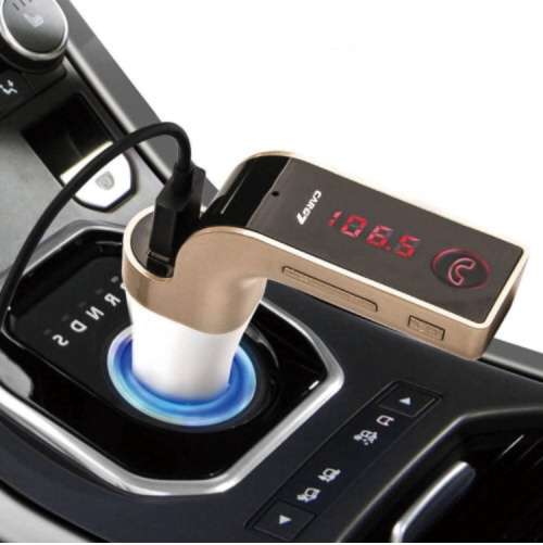 G7 Bluetooth Car Kit Handsfree FM Transmitter Radio Mp3 Player USB Charger