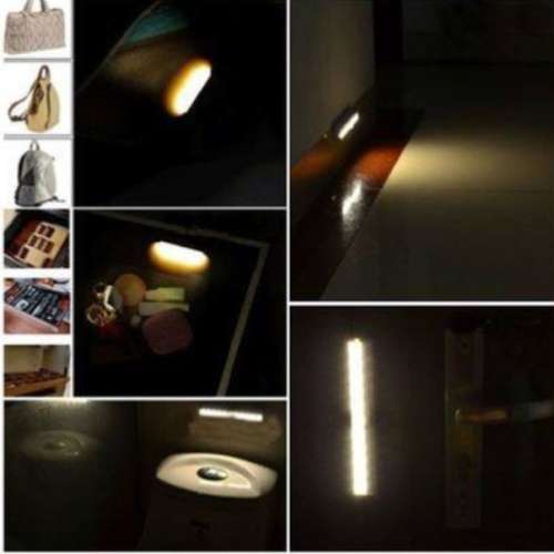 Stick-On Portable 10-LED Motion Sensor Light